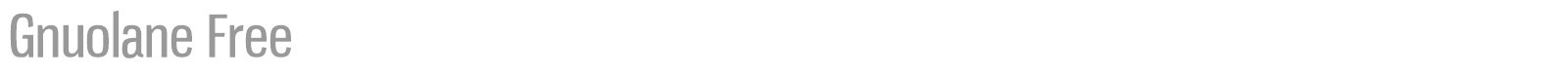 Gnuolane font preview